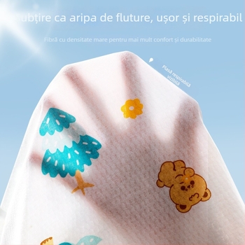 Set de pijamale pentru copii din bumbac, respirabil, cu plasă, mâneci lungi și pantaloni lungi, unisex
