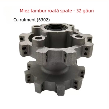 Motocicletă off-road BSE Cheetah Huayang K1 T2 – butuc frontal Drum Core, butuc posterior Drum Core