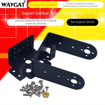 MG995996 suport servo, braț robotic cu două grade de libertate, accesorii pentru servomotor, set de suporturi, electronică