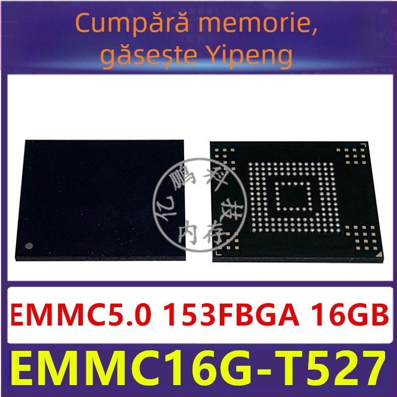 EMMC16G-T527 EMMC5.0 16GB 153FBGA cip de memorie IC – Testat și funcțional
