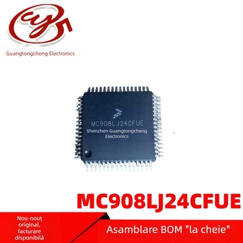 Nou MC908LJ24CFUE microcontroler auto în pachet QFP64