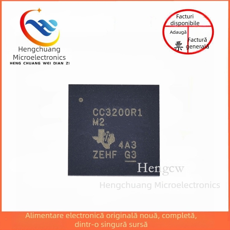 CC3200R1M2RGCR SimpleLink Wi-Fi și soluție IoT – MCU wireless pe un singur cip