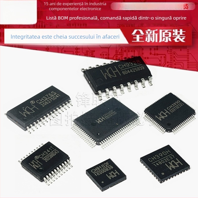 CH9360L LQFP-48 IC tastatură USB 2.0 cu protocol USB și control al iluminării de fond