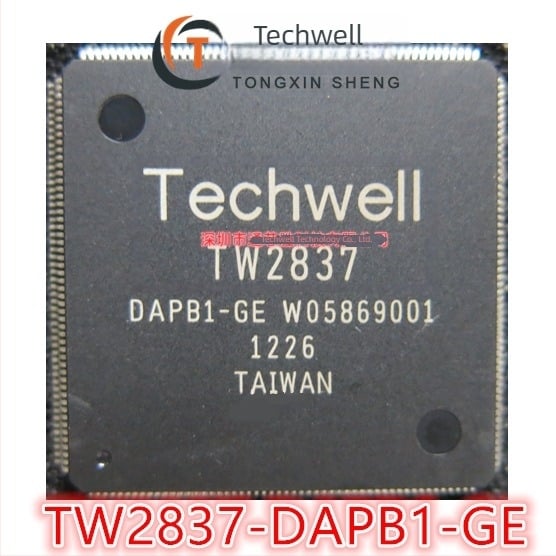 TW2837-DAPB1-GE IC de driver, pachet QFP-208, nou și original