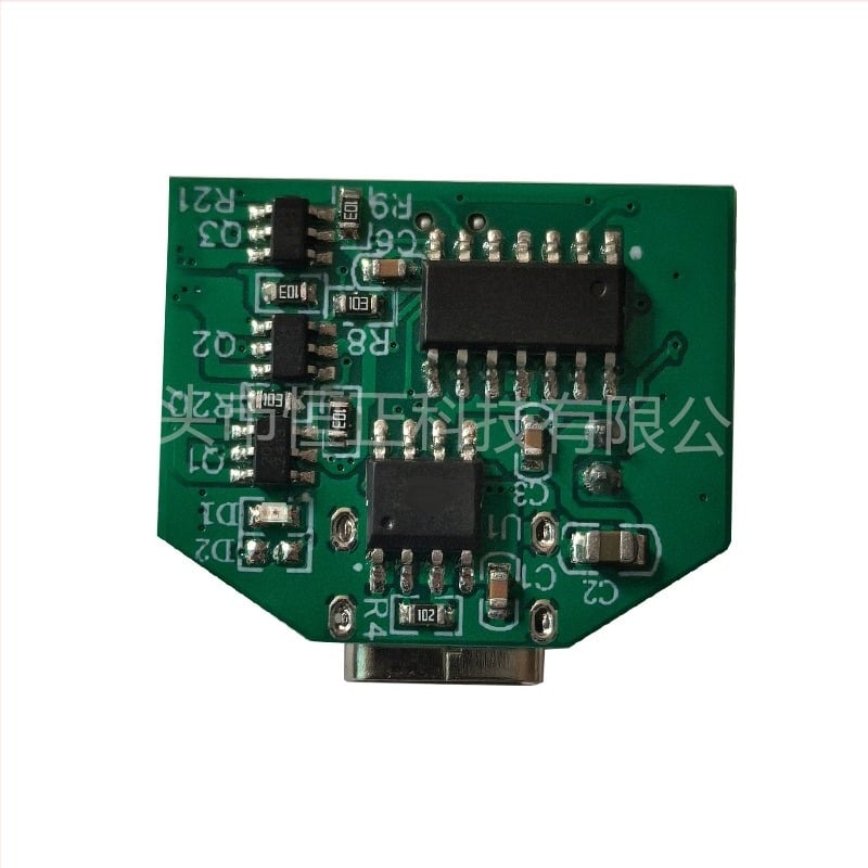 Ventilator portabil USB cu control de viteză în mai multe trepte și design IC PCBA