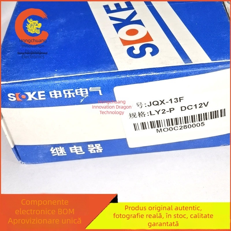 SOKE Shen Le JQX-13F-LY2C DC12V modul convertor cu 8 pini, dual canal