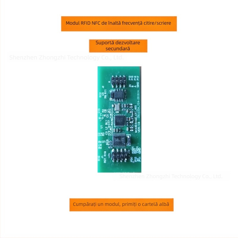 Modul RFID de citire/scriere și cititor de card IC pentru dulapuri inteligente, vinoteci și dulapuri pentru cărți și dosare; modul de citire a cardului