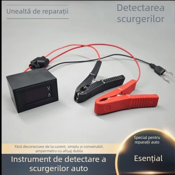Detector auto pentru scurgeri de curent și tester de defecte ale bateriei