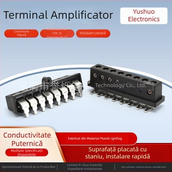 Bloc terminal pentru amplificator, sistem audio auto de lux