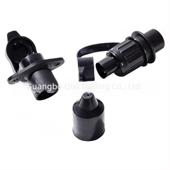 Adaptor european cu 3 pini pentru remorci, interfaţă auto şi camion, conector de alimentare RV