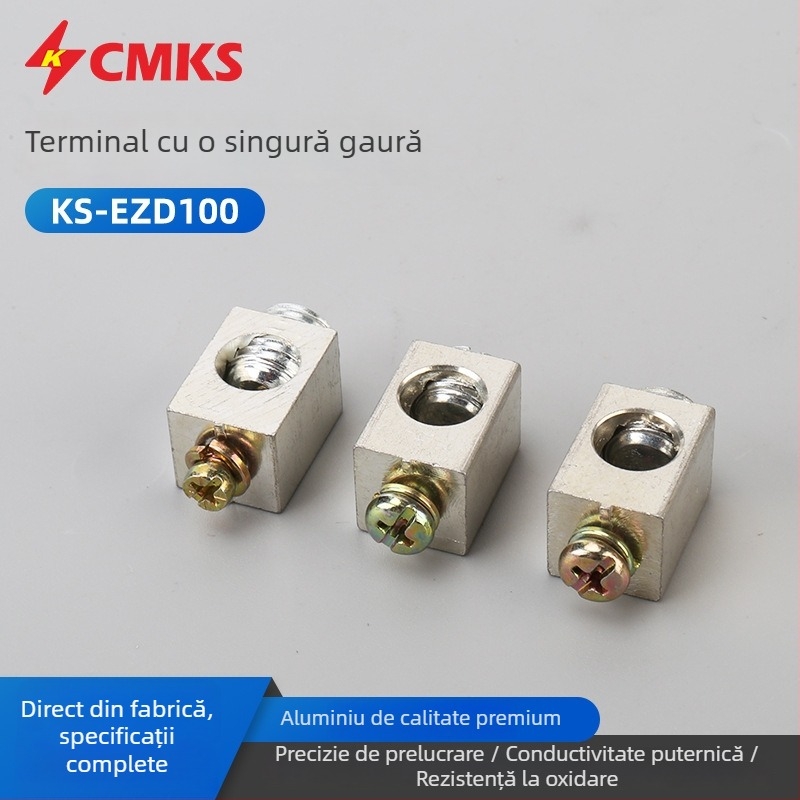KS-EZD100 Bloc de borne din aluminiu pentru întrerupător CM1