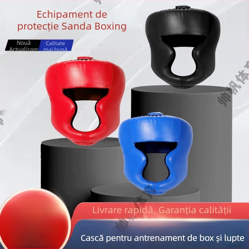 Set de protecție Sanda din PU – cinci piese, echipament dur pentru antrenament de luptă profesionist, stil german