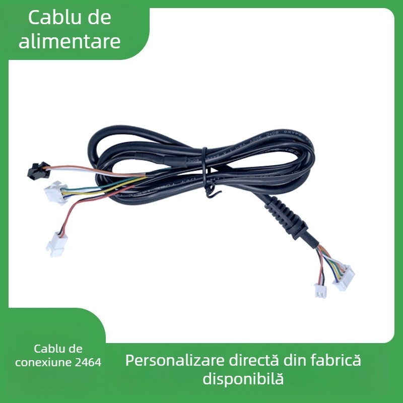 Cablu terminal izolat, multicore, cu dezizolarea, placare cu staniu și terminale turnate prin injecție