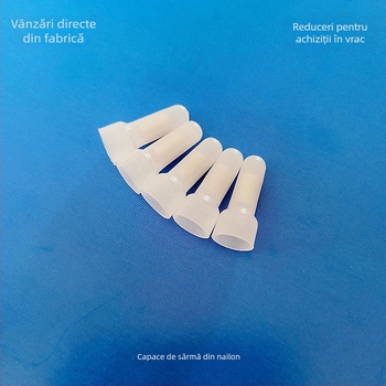 CE1 Capac de crimpare transparent din nylon, rezistent la flacără, conector pentru cabluri cu terminal rapid