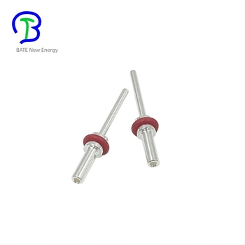 Conector AC standard american pentru încărcare, conector CNC prelucrat pentru automobil, pin de 1,5 mm, terminal masculin placat cu argint