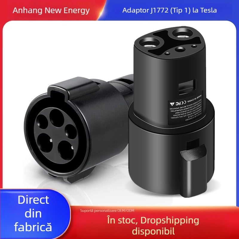 Adaptor J1772 către Tesla pentru încărcătoare EV cu standard american