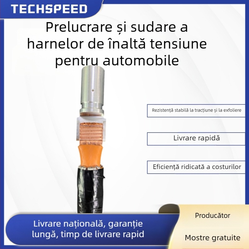 Sudură cu ultrasunete pentru cabluri de înaltă tensiune și conectori pentru stații de încărcare