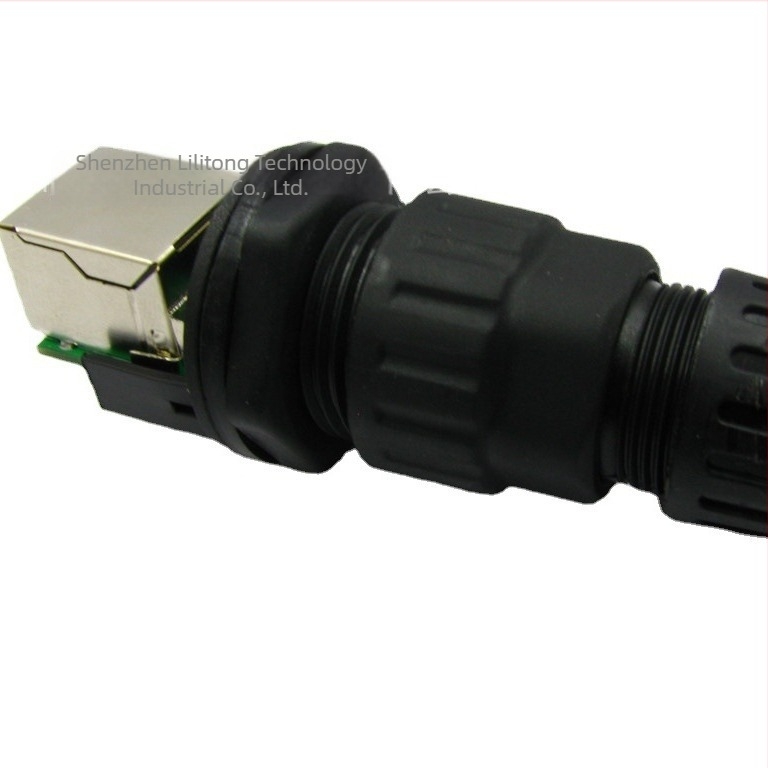 Lilutong RJ45 conector panoul protejat, impermeabil pentru portul de stocare a energiei fotovoltaice