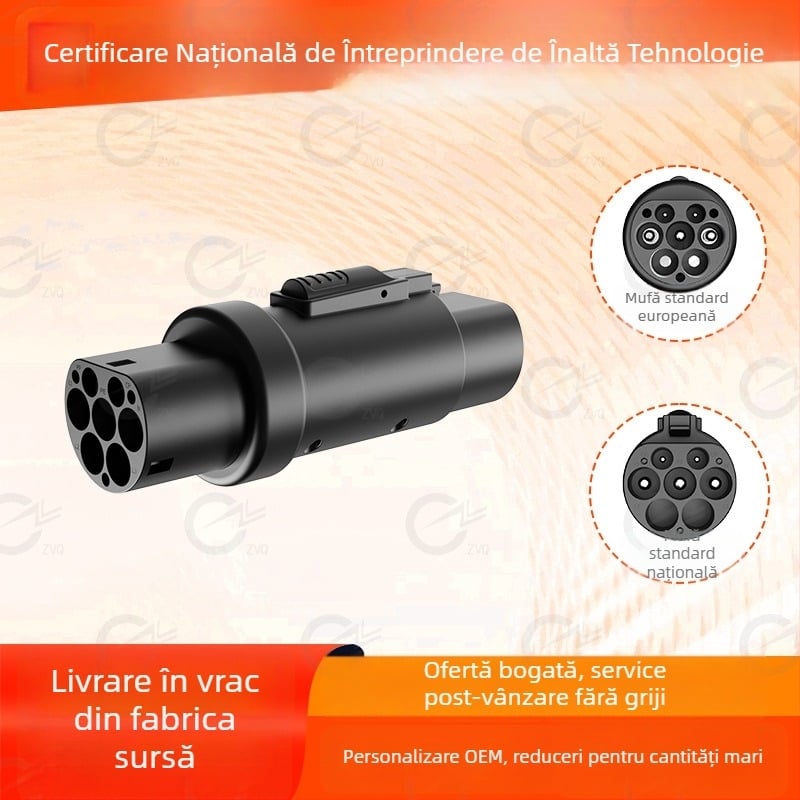 Adaptor EN-GB pentru stație de încărcare a vehiculelor electrice