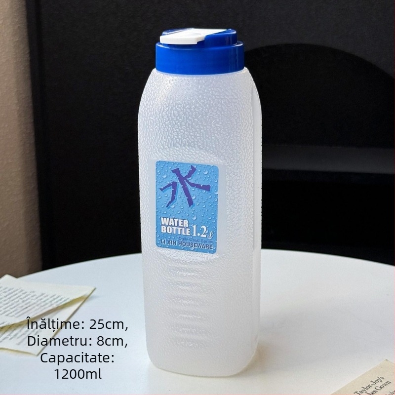 Cană-portabilă cu capacitate mare pentru cafea și apă, plastic alimentar, utilizare casnică; pentru apă rece și ceai infuzat rece