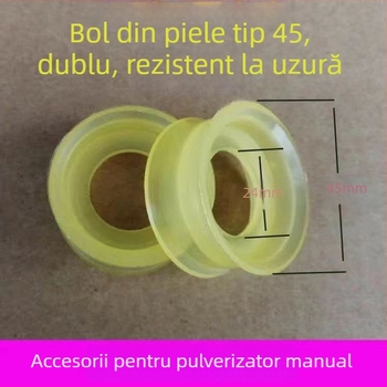 Pulverizator manual de rucsac cu bol din piele, presiune înaltă, model vintage pentru protecția plantelor