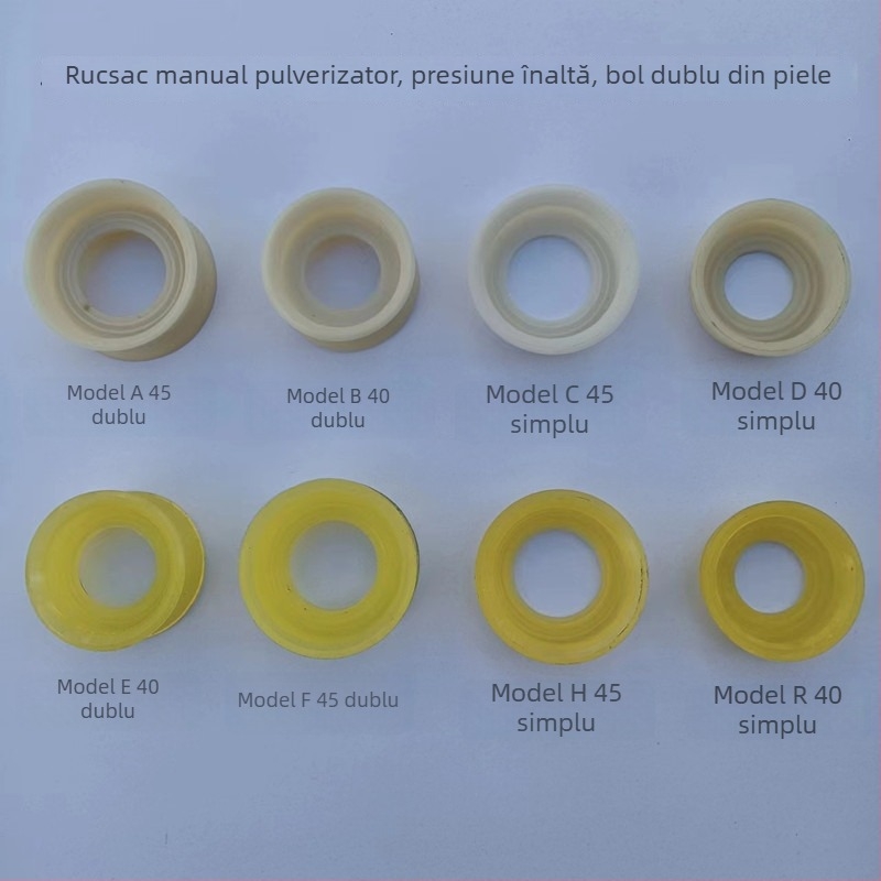Pulverizator manual de rucsac cu bol din piele, presiune înaltă, model vintage pentru protecția plantelor