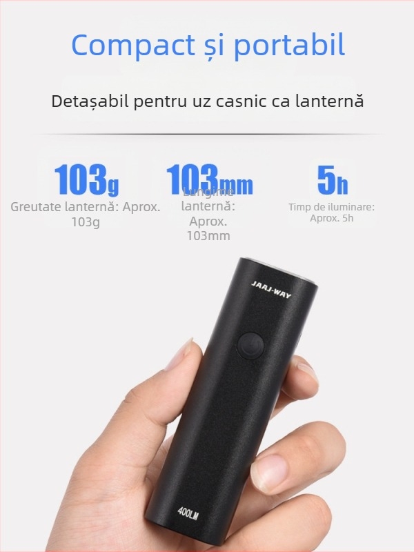 Lumină frontală pentru bicicletă, far cu înaltă luminozitate, reîncărcabil pentru MTB și biciclete de drum, lumină universală pentru ciclism cu semnalizare