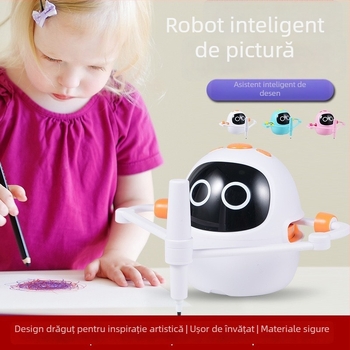 Robot inteligent de pictură pentru copii — jucărie educațională de desen pentru 4–12 ani
