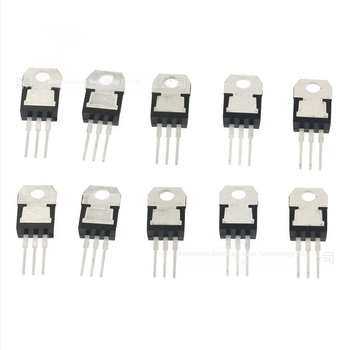 LM317T TO-220 serie regulator de tensiune cu trei terminale, putere înaltă, 50 bucăți, 10 variante