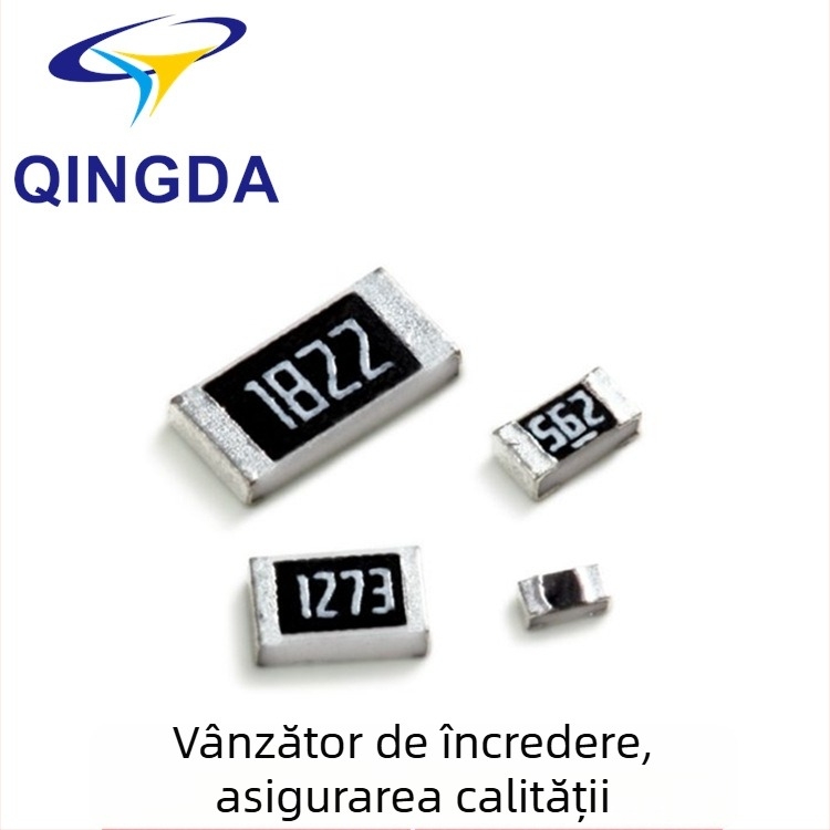 Rezistor SMD, precizie 1%, dimensiuni 0402/0603/0805/1206