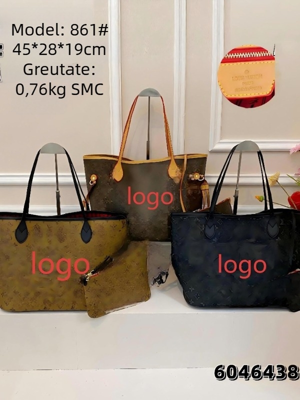 Geantă de umăr pentru femei, în stil coreean, PU, tote elegantă cu capacitate mare, geantă bucket pentru vară