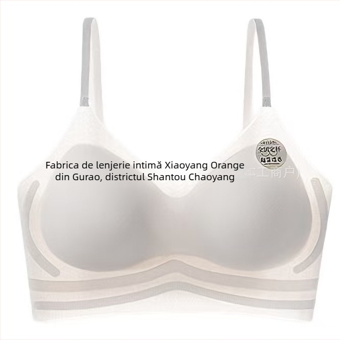 Sutien ușor, fără cusături, cu susținere gelatinoasă moale, anti-cădere, fără magnet, prietenos cu pielea, design frumos la spate
