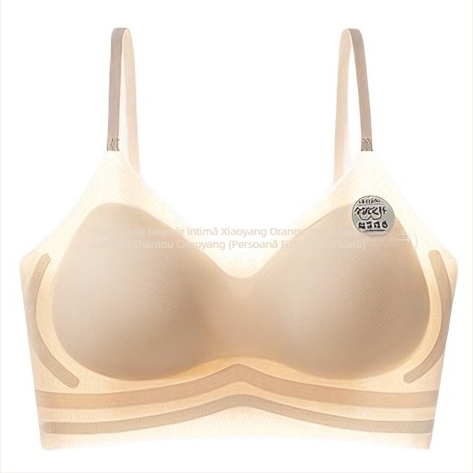 Sutien ușor, fără cusături, cu susținere gelatinoasă moale, anti-cădere, fără magnet, prietenos cu pielea, design frumos la spate