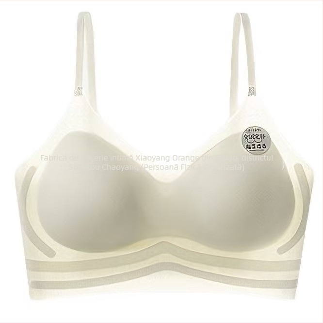 Sutien ușor, fără cusături, cu susținere gelatinoasă moale, anti-cădere, fără magnet, prietenos cu pielea, design frumos la spate