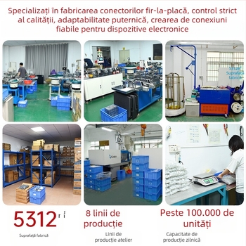 4,2 mm header cu două rânduri, unghiular, 1P-12P, header feminin 5569, material LCP rezistent la temperaturi înalte, conector cablu-la-plată înlocuitor 87424