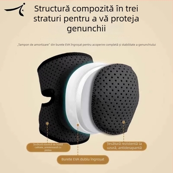 Genunchiere pentru volei, protecție împotriva căderilor și controlul mingii, protecție groasă pentru bărbați și femei, ideale pentru competiții de vară.