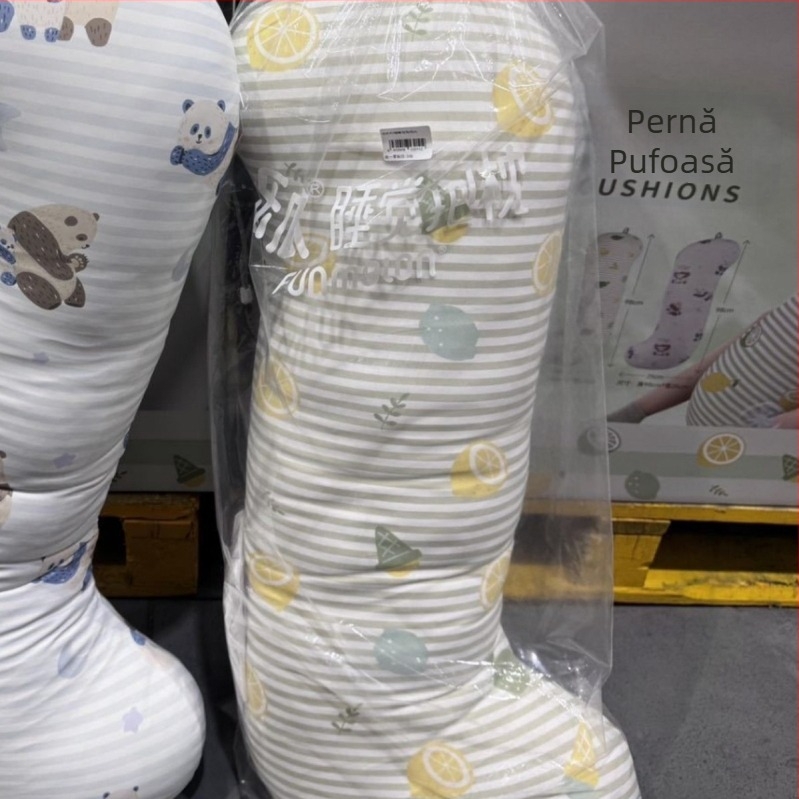 Pernă de îmbrățișat din mătase de gheață, inspirat de Mountain M, detașabilă, respirabilă, delicat cu pielea, răcoritoare pentru dormit pe o parte