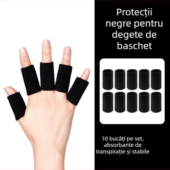 Protecții pentru degete din nailon pentru volei, badminton și baschet