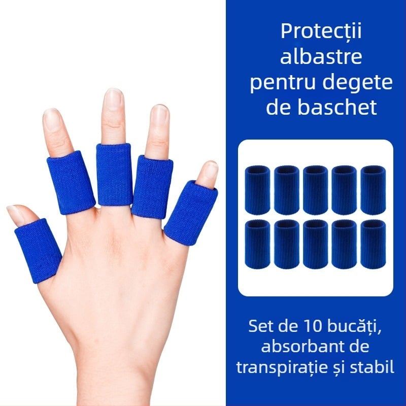 Protecții pentru degete din nailon pentru volei, badminton și baschet