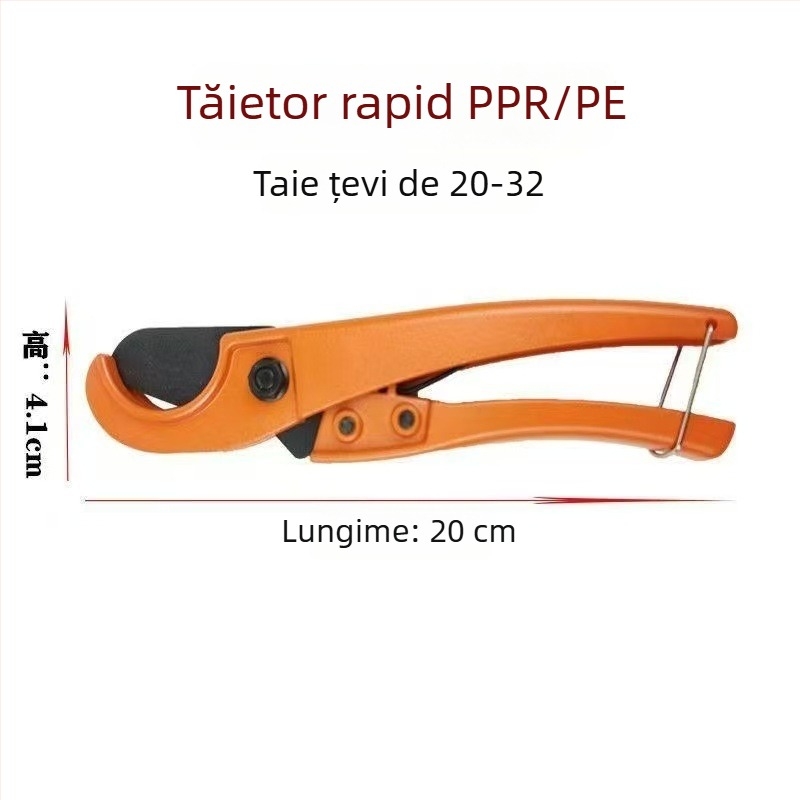 Tăietor de țevi PVC – unealtă de tăiere a țevi