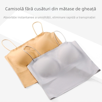 Bustier sport fără cusături, bretele pe spate, fără sârmă, pentru sân mici, ușor, model de vară