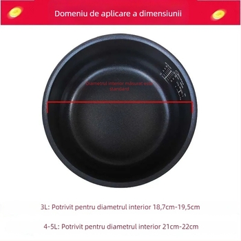 Rack de aburi pentru orez Midea/Supor, tavă de abur din plastic, pentru 3L–5L, accesorii