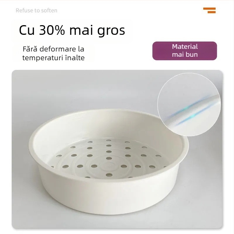 Rack de aburi pentru orez Midea/Supor, tavă de abur din plastic, pentru 3L–5L, accesorii