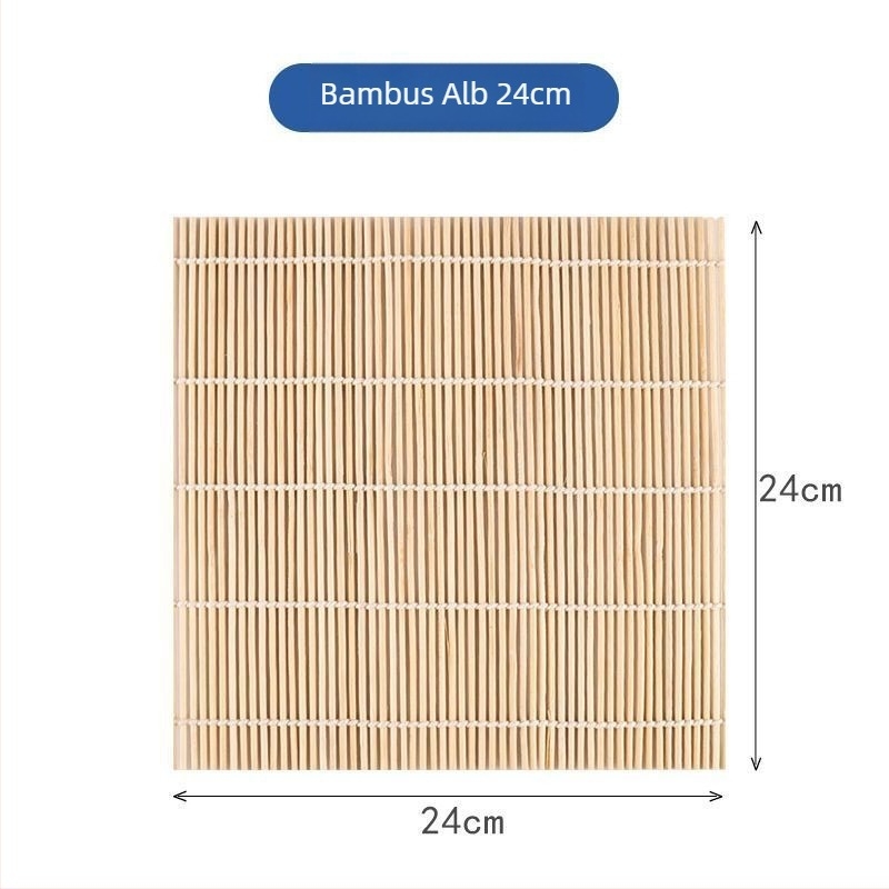 Set pentru sushi pentru uz casnic, set complet de unelte pentru nori, covor din bambus pentru rularea sushiului