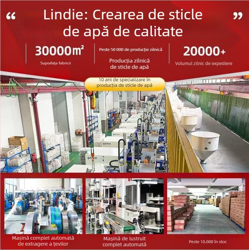 Sticlă de apă pentru copii din oțel inoxidabil 316, izolație în vid, curea portabilă și pai