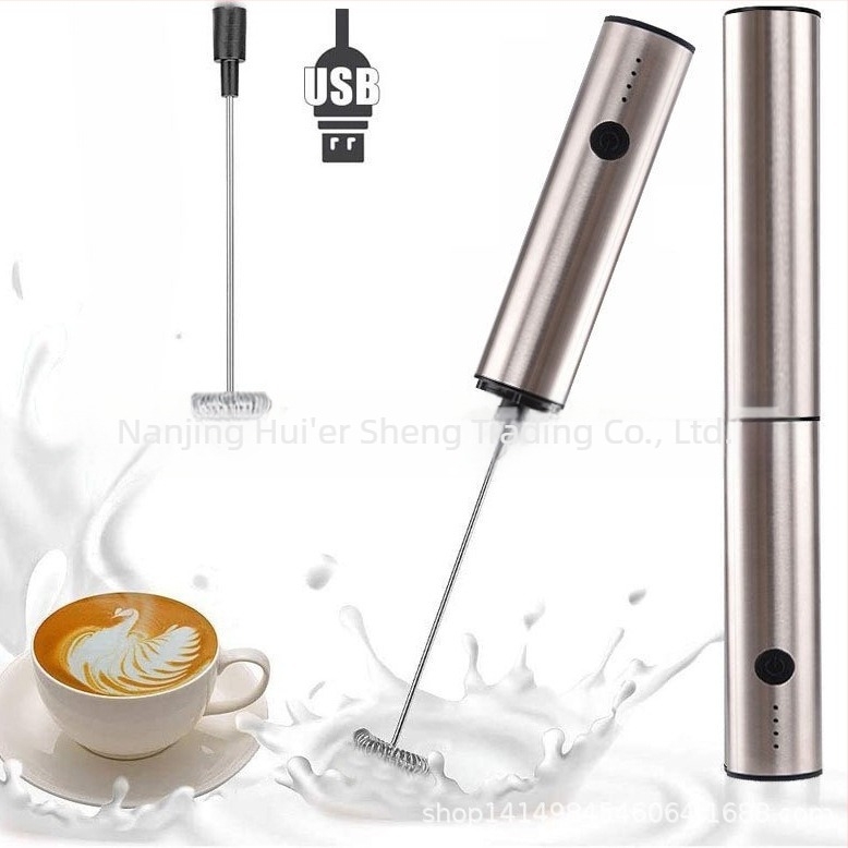 Bețișor de ou manual pentru uz casnic, tel mic pentru albușuri și cremă, mixer compact pentru cafea