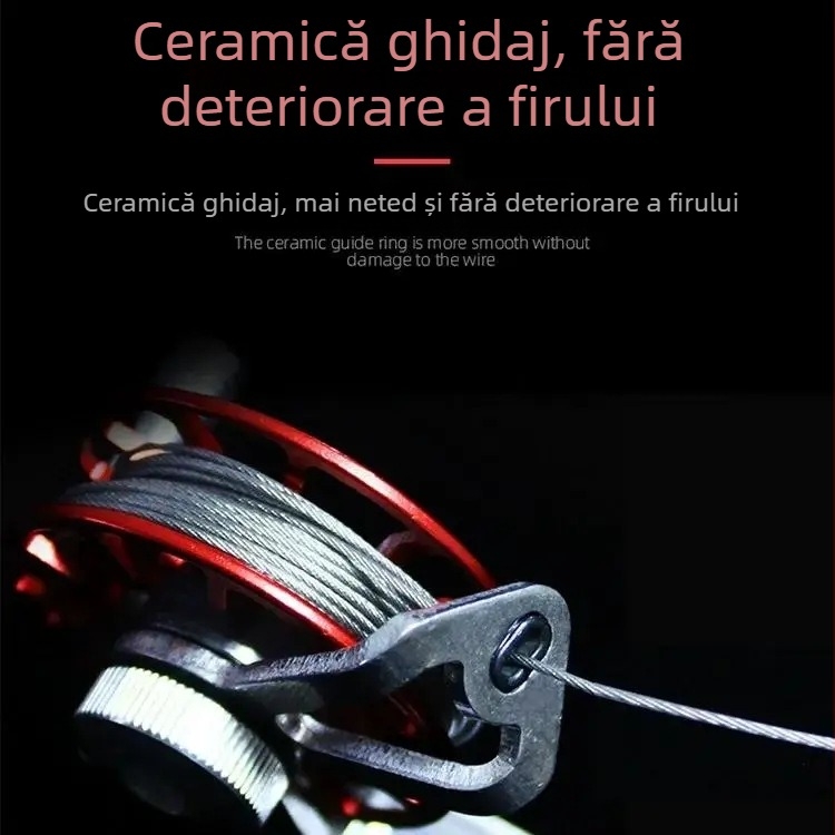 Clește pentru năluci din oțel inoxidabil, cu încuietoare din sârmă și stringer pentru pești