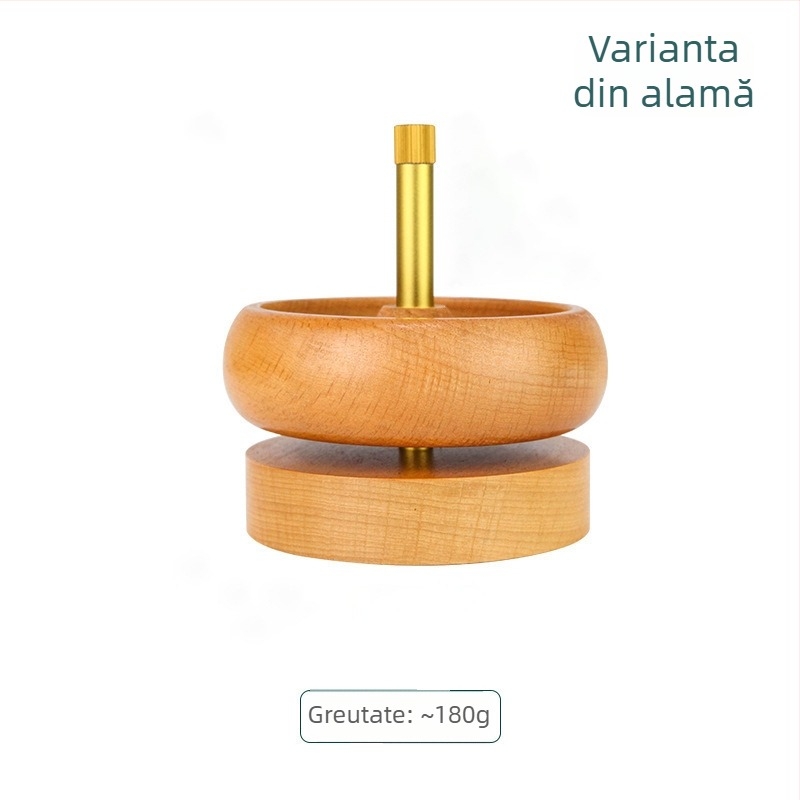 Instrument nou de mărgele din lemn de fag și rășină, bol de mărgele lucrat manual, unealtă rapidă de înșirare a mărgelelor