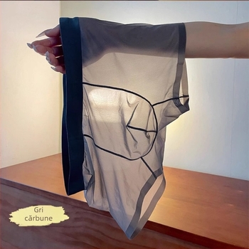 Boxer briefs pentru bărbați, complet transparenți - respirabile, plasă fină, ultra-subțiri pentru vară