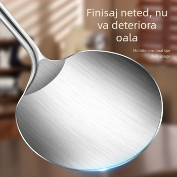 Spatulă din oțel inoxidabil 316, în formă de ciupercă, îngroșată, pentru gătit casnic, spatulă rotundă, set de ustensile de bucătărie